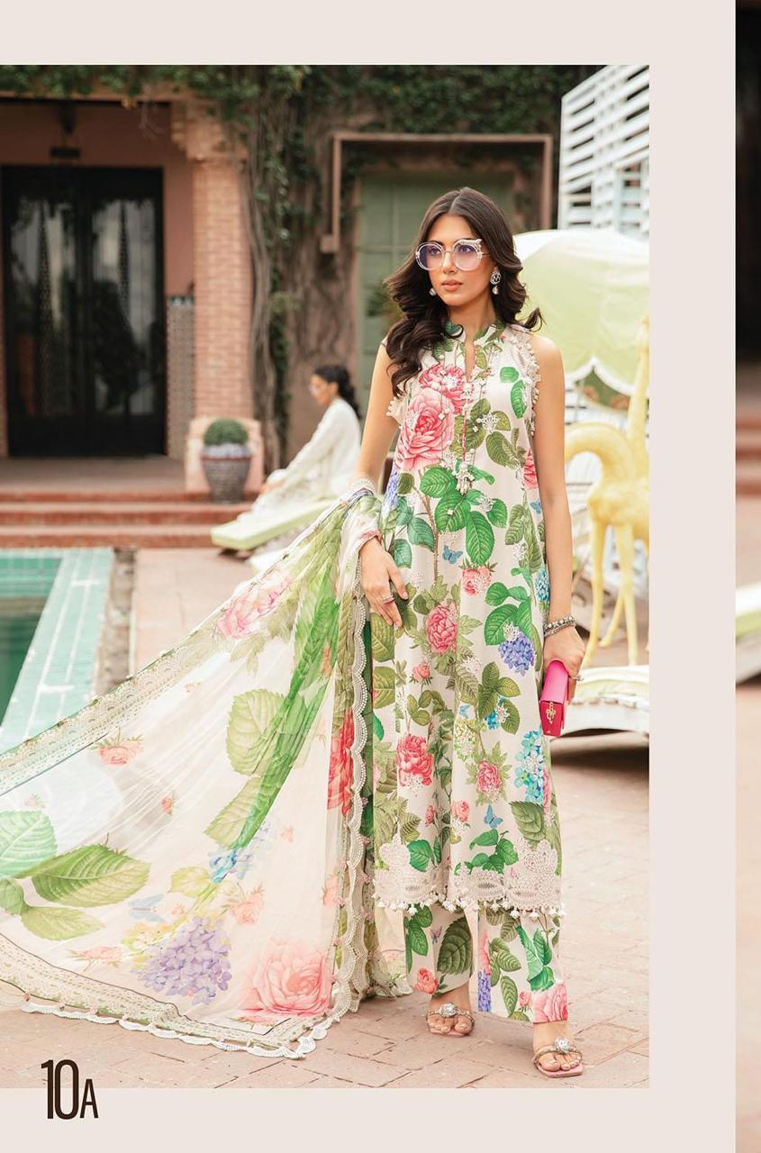 3-Piece MARIA.B M Prints Ready-to-Wear Dress