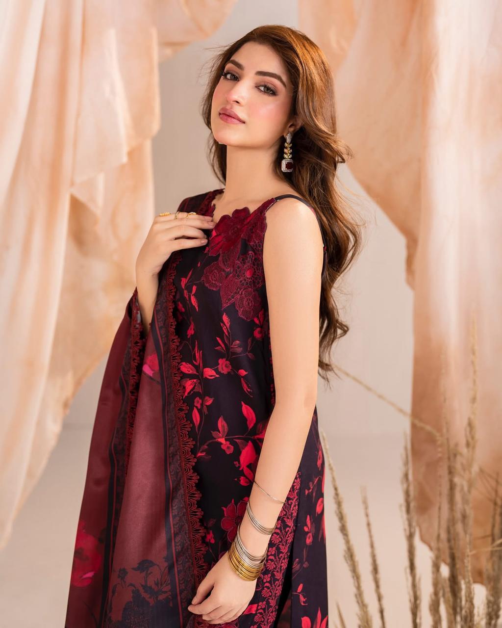 3-Piece MARIA.B M Prints(Inspired) Ready-to-Wear Dress