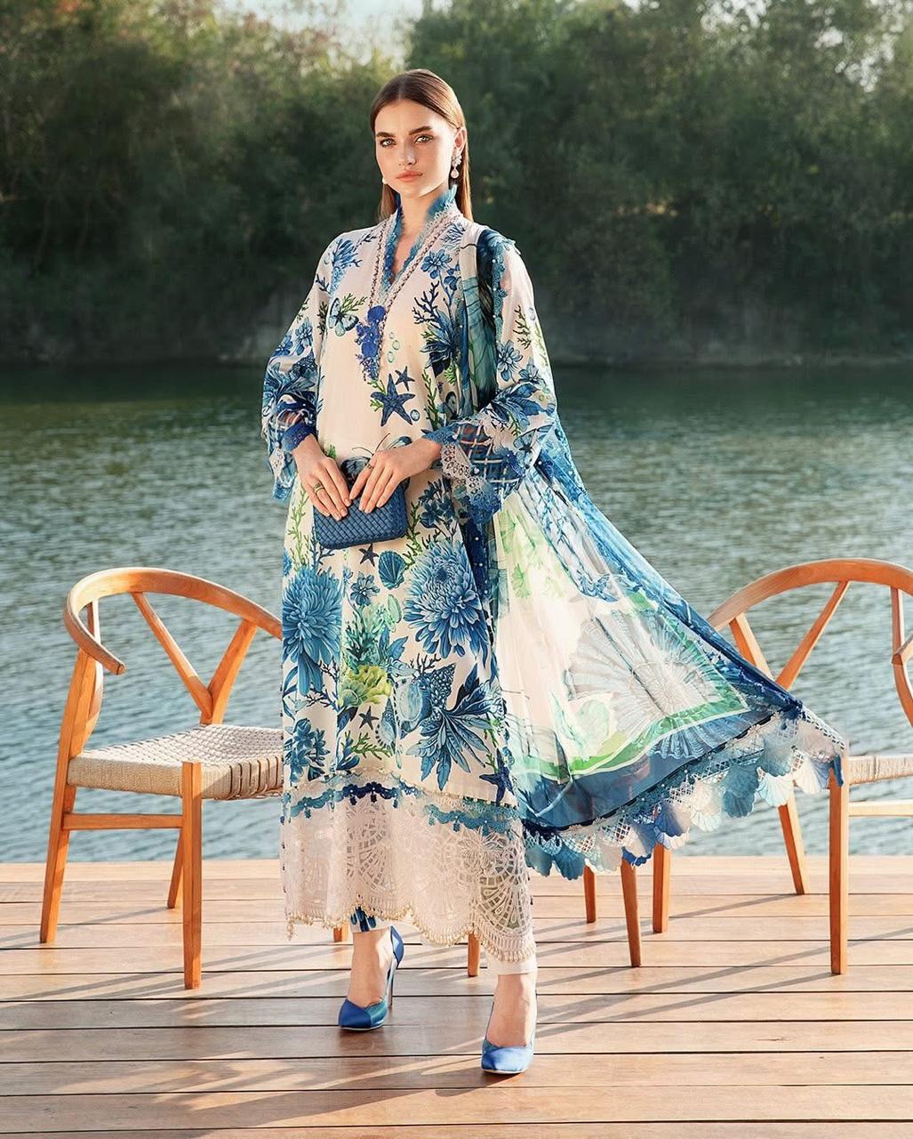 3-Piece MARIA.B M Prints(Inspired) Ready-to-Wear Dress
