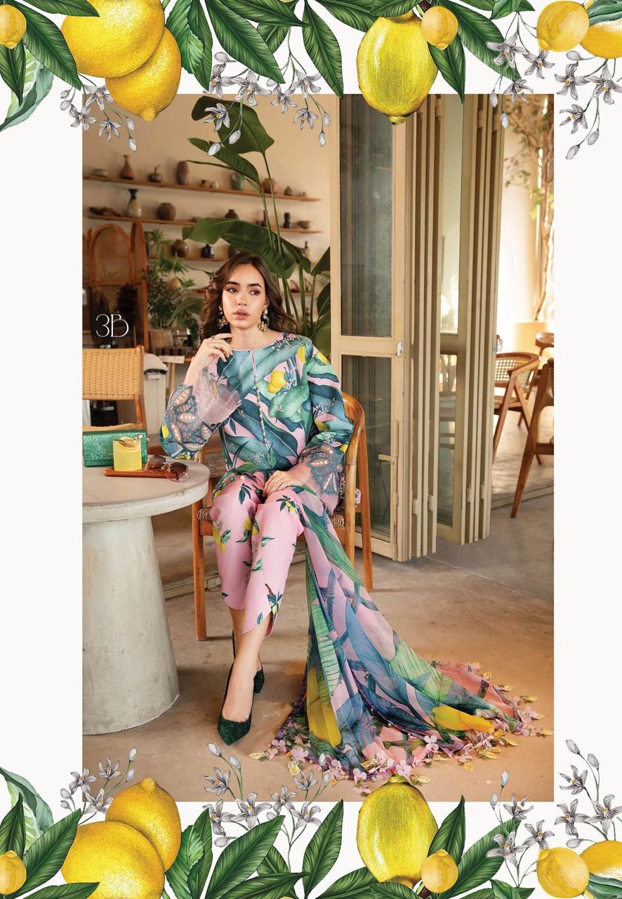 3-Piece MARIA.B M Prints(Inspired) Ready-to-Wear Dress