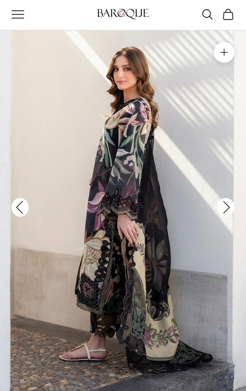 3-Piece BAROQUE (Inspired) Ready-to-Wear Dress