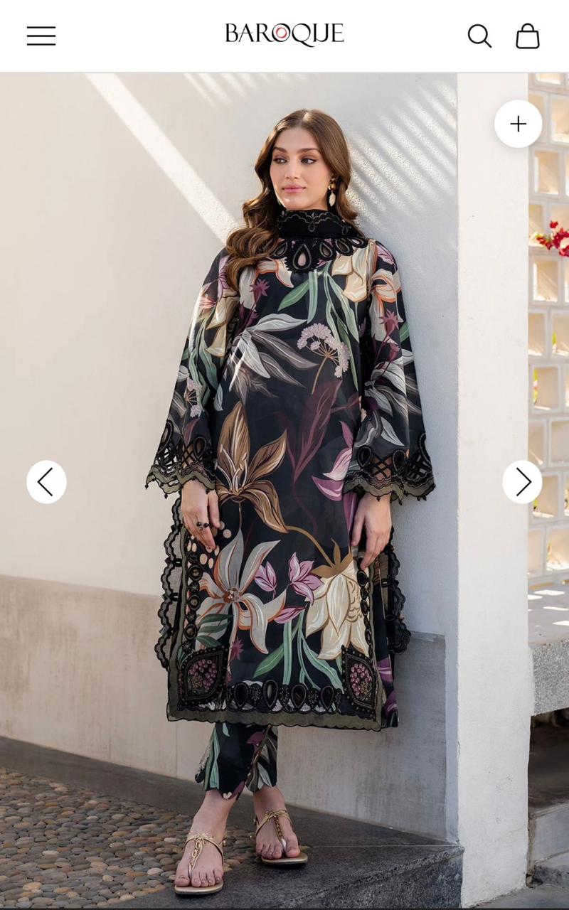 3-Piece BAROQUE (Inspired) Ready-to-Wear Dress