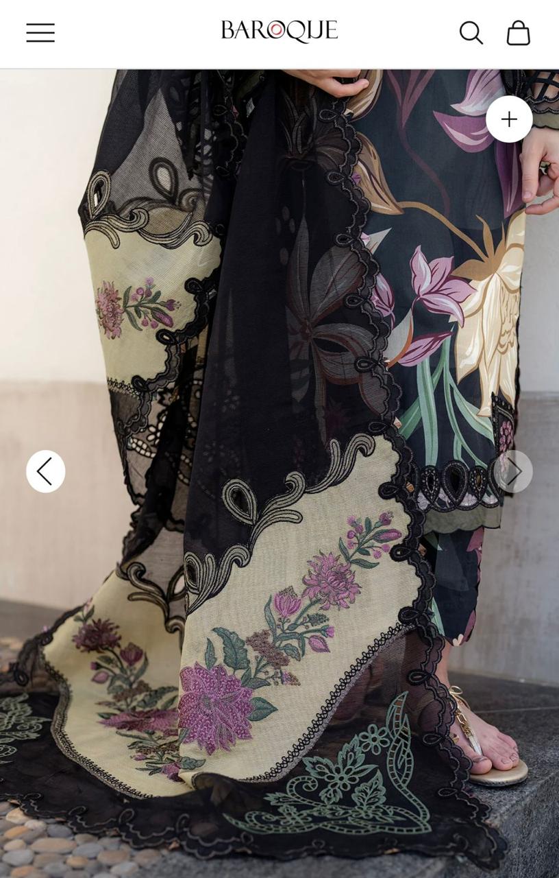 3-Piece BAROQUE (Inspired) Ready-to-Wear Dress