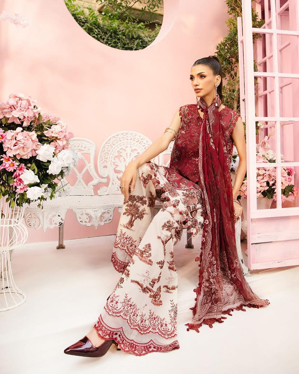 3-Piece MARIA.B M Prints(Inspired) Ready-to-Wear Dress