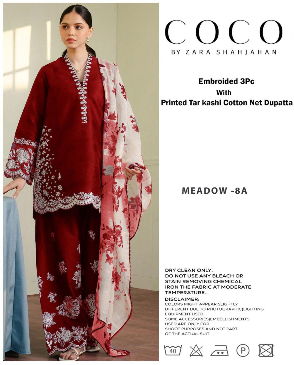 3-Piece COCO By Zara Shahjahan (Inspired) Ready-to-Wear Dress