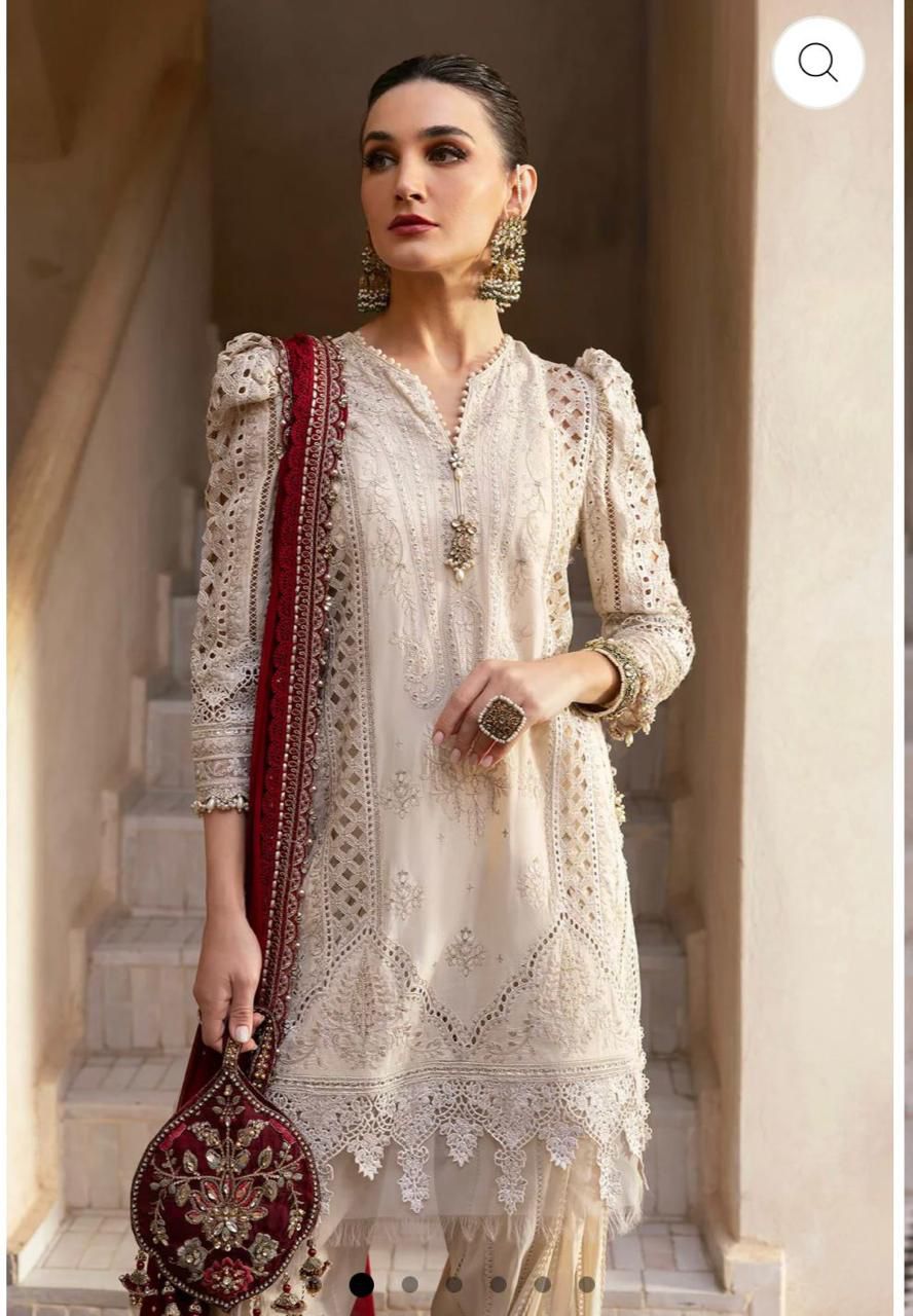 3-Piece MARIA.B MBROIDERED (Inspired) Ready-to-Wear Dress