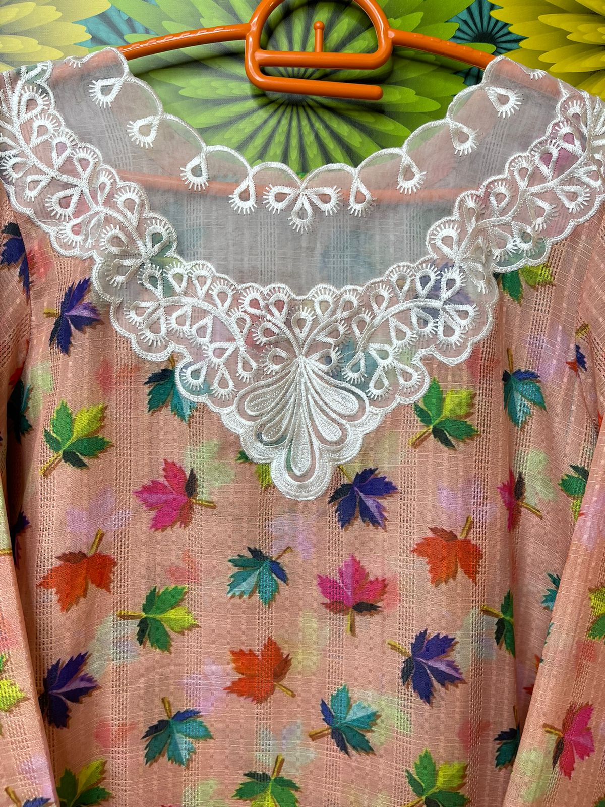 ETHNC Inspired Neckline 3Pcs Ready to Wear Dress