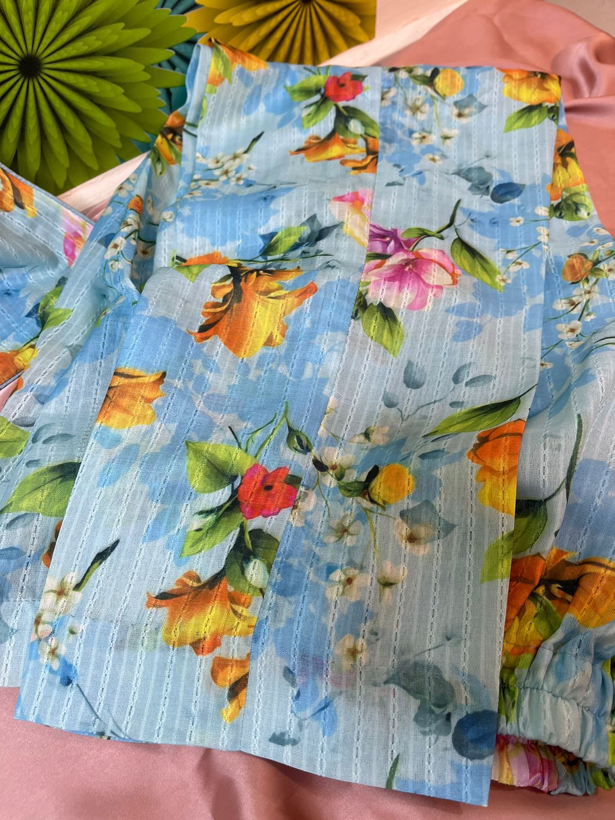 ETHNC Inspired Neckline 3Pcs Ready to Wear Dress