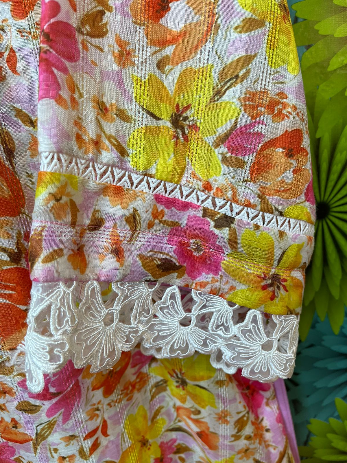 ETHNC Inspired Neckline 3Pcs Ready to Wear Dress
