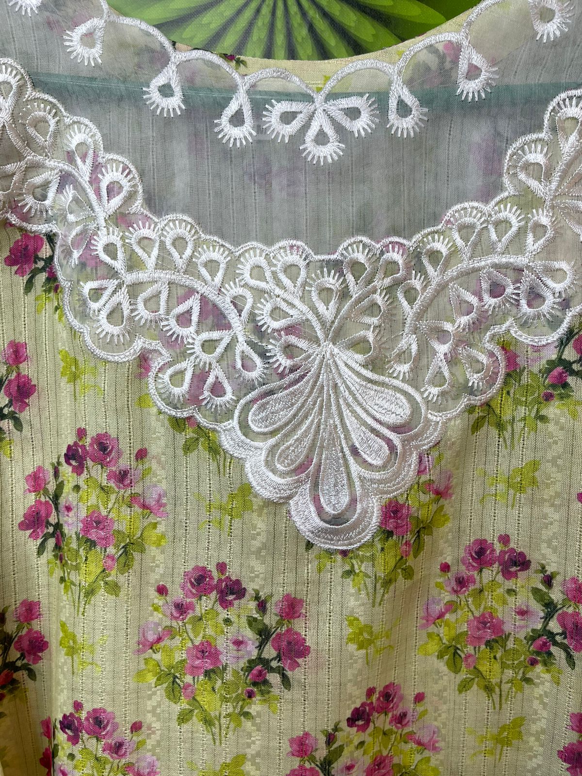 ETHNC Inspired Neckline 3Pcs Ready to Wear Dress