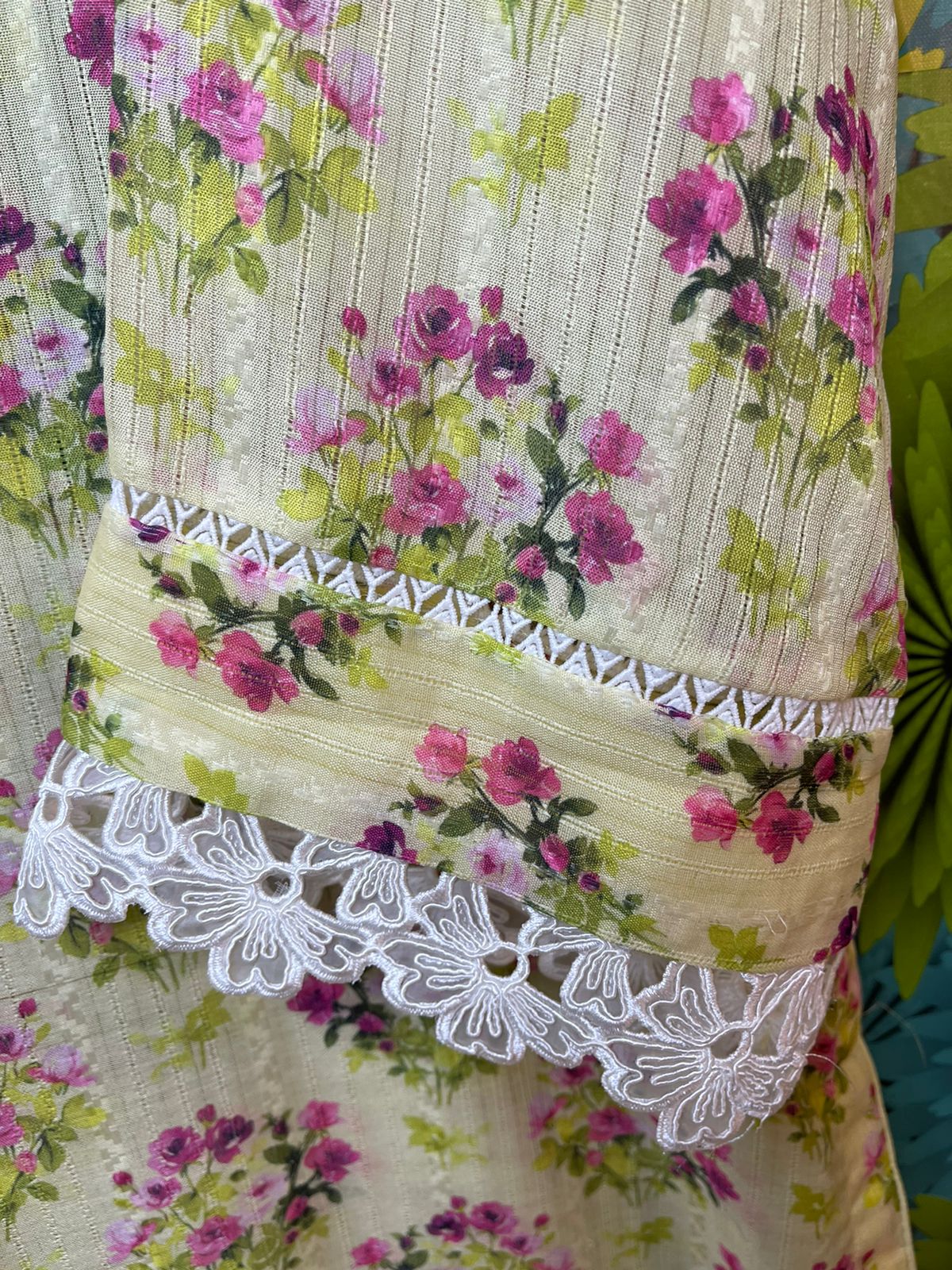 ETHNC Inspired Neckline 3Pcs Ready to Wear Dress