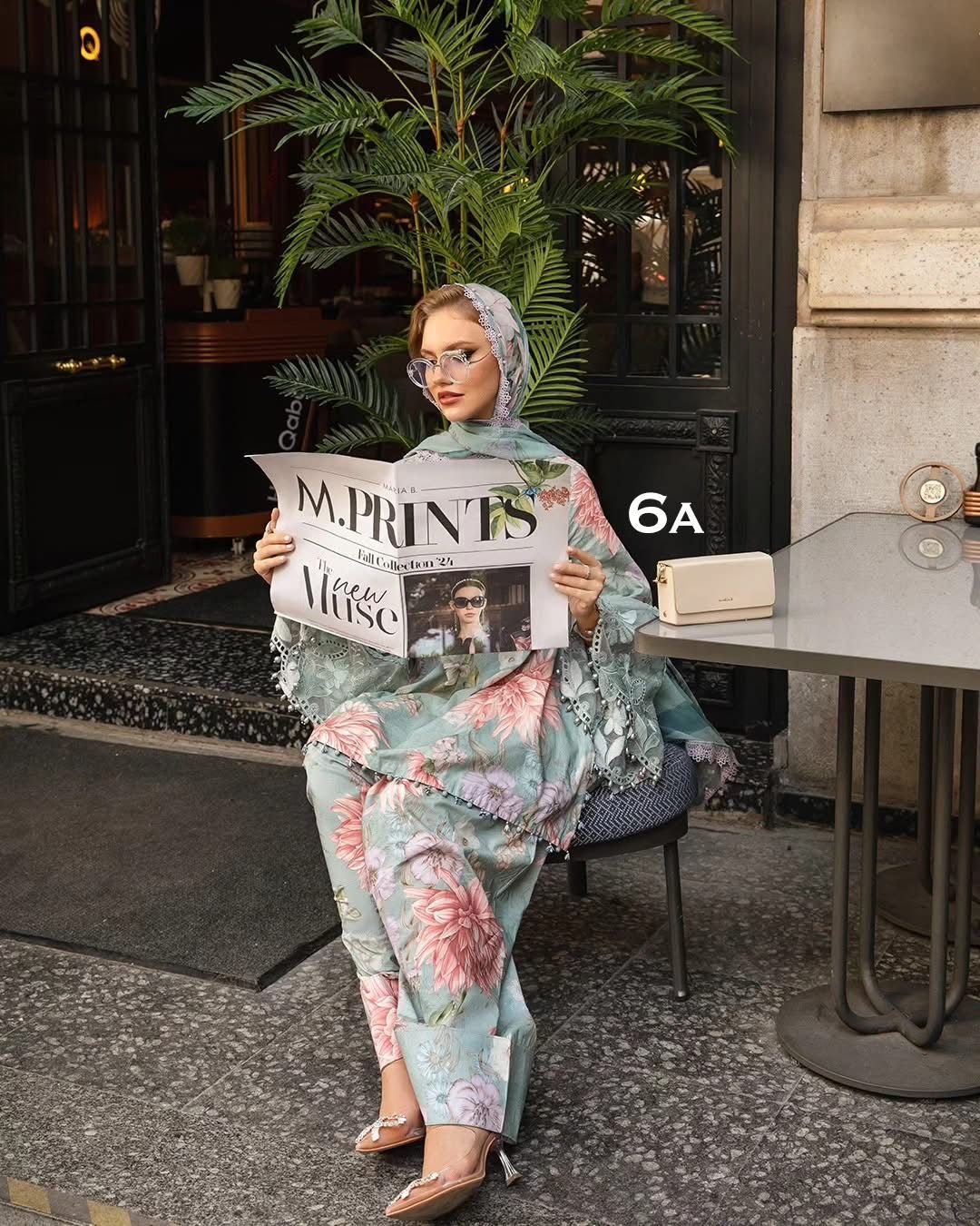 3-Piece MARIA.B M Prints Ready-to-Wear Dress