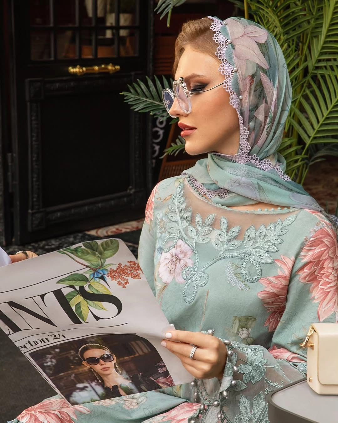 3-Piece MARIA.B M Prints Ready-to-Wear Dress