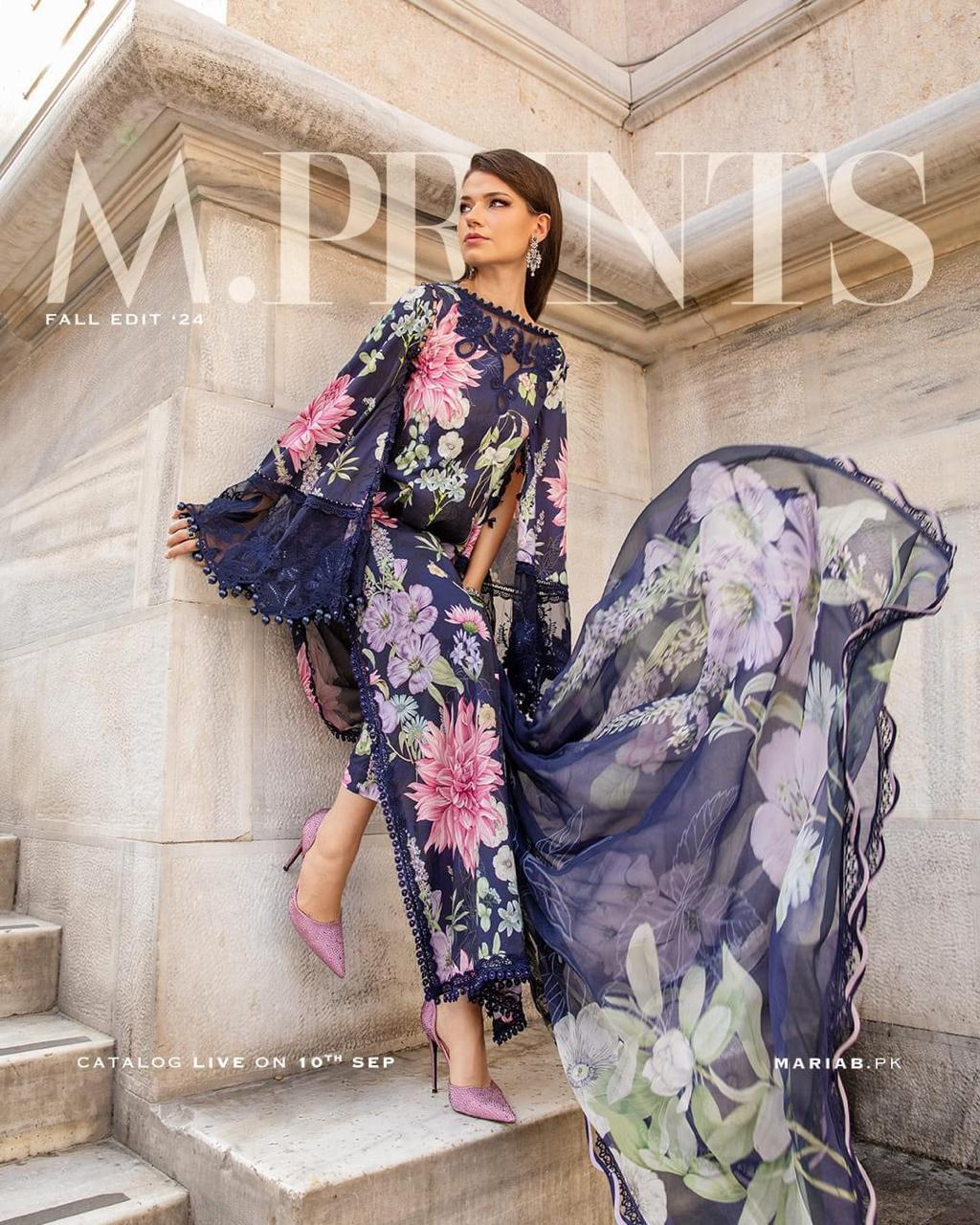 3-Piece MARIA.B M Prints Ready-to-Wear Dress