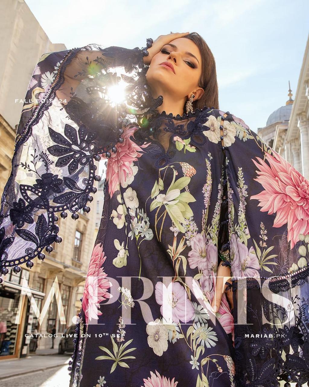 3-Piece MARIA.B M Prints Ready-to-Wear Dress