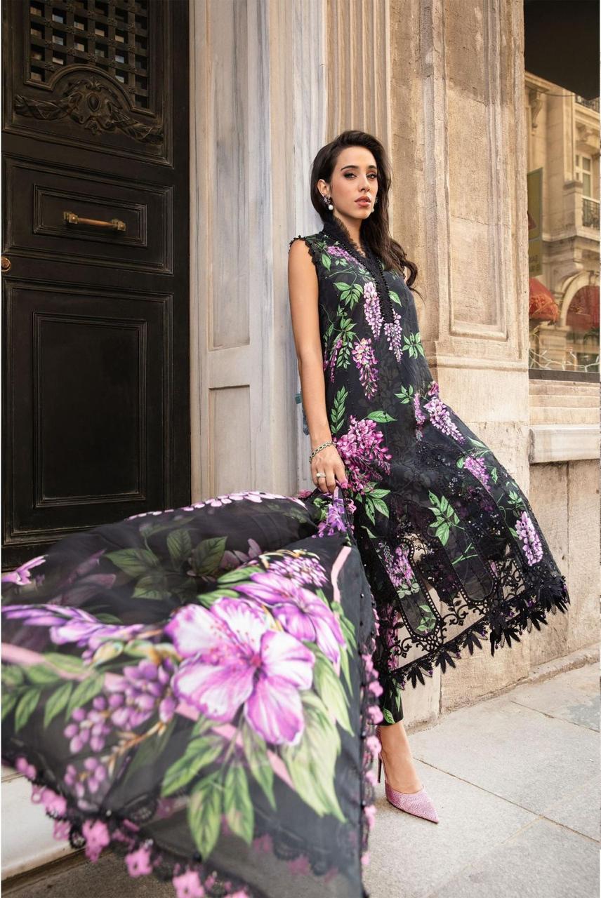 3-Piece MARIA.B M Prints Ready-to-Wear Dress