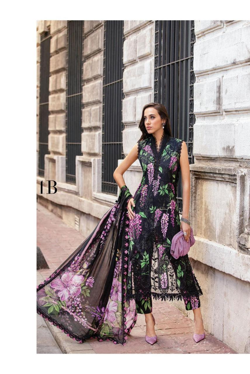 3-Piece MARIA.B M Prints Ready-to-Wear Dress