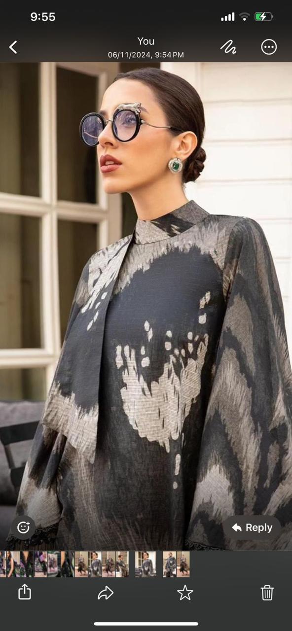 3-Piece MARIA.B M Prints Ready-to-Wear Dress