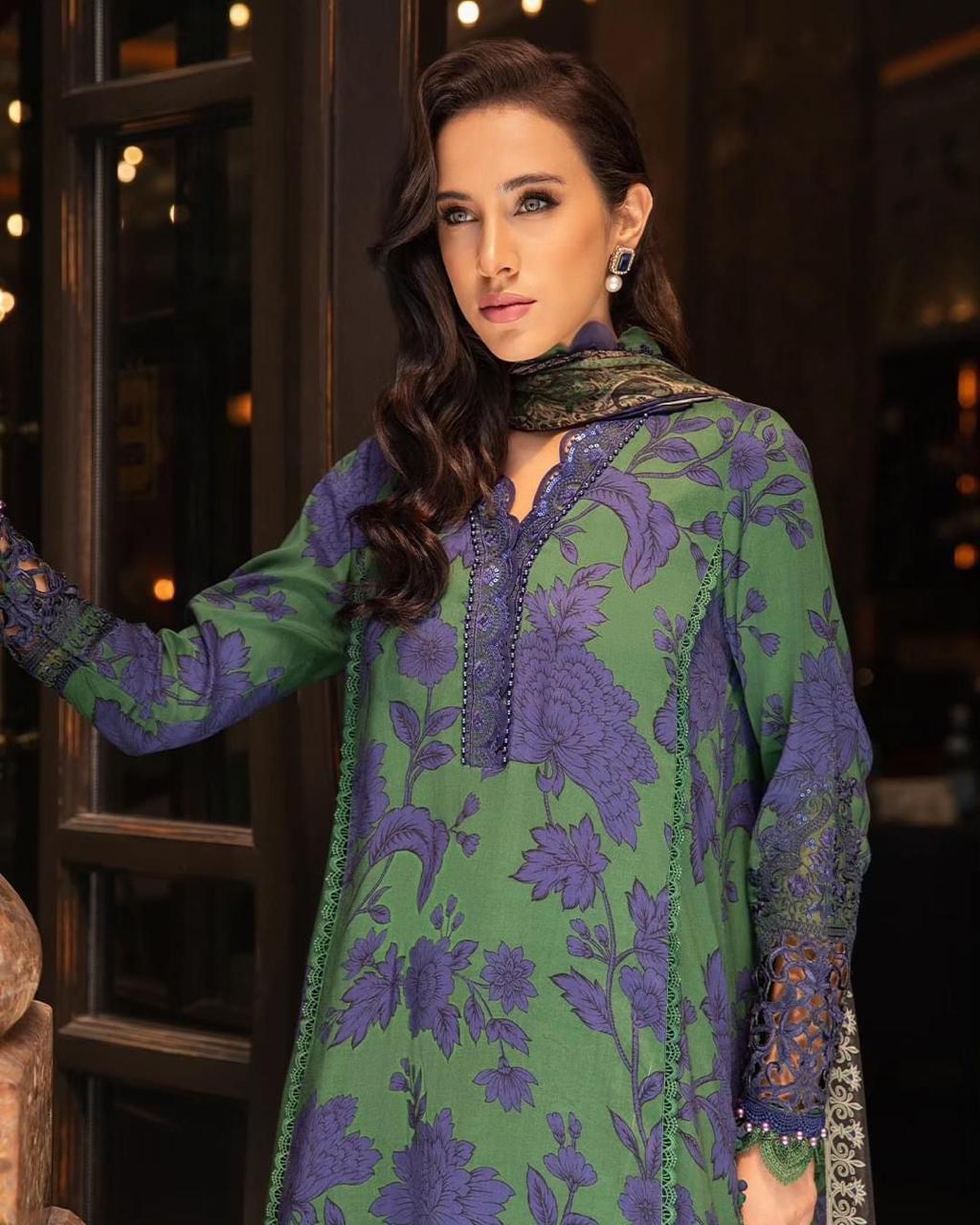3-Piece MARIA.B M Prints Ready-to-Wear Dress