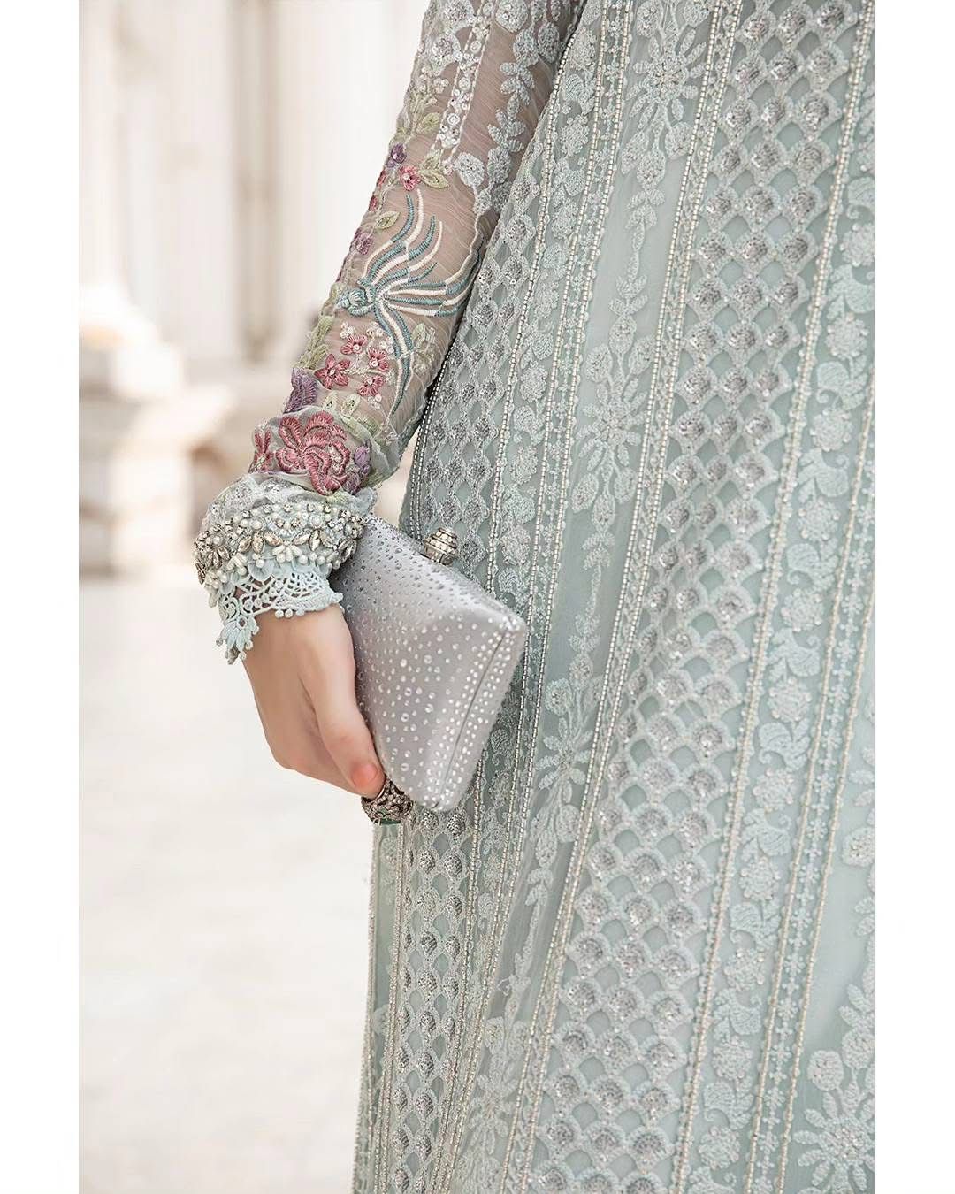 3-Piece MARIA.B Luxury Chiffon Ready-to-Wear Dress