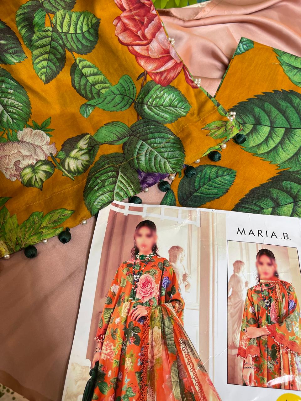 3-Piece MARIA.B M Prints Ready-to-Wear Dress