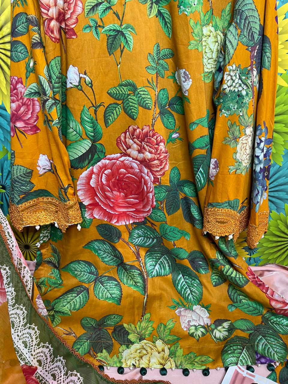 3-Piece MARIA.B M Prints Ready-to-Wear Dress