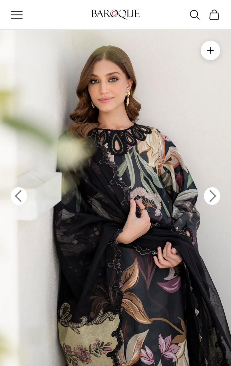 3-Piece BAROQUE (Inspired) Ready-to-Wear Dress
