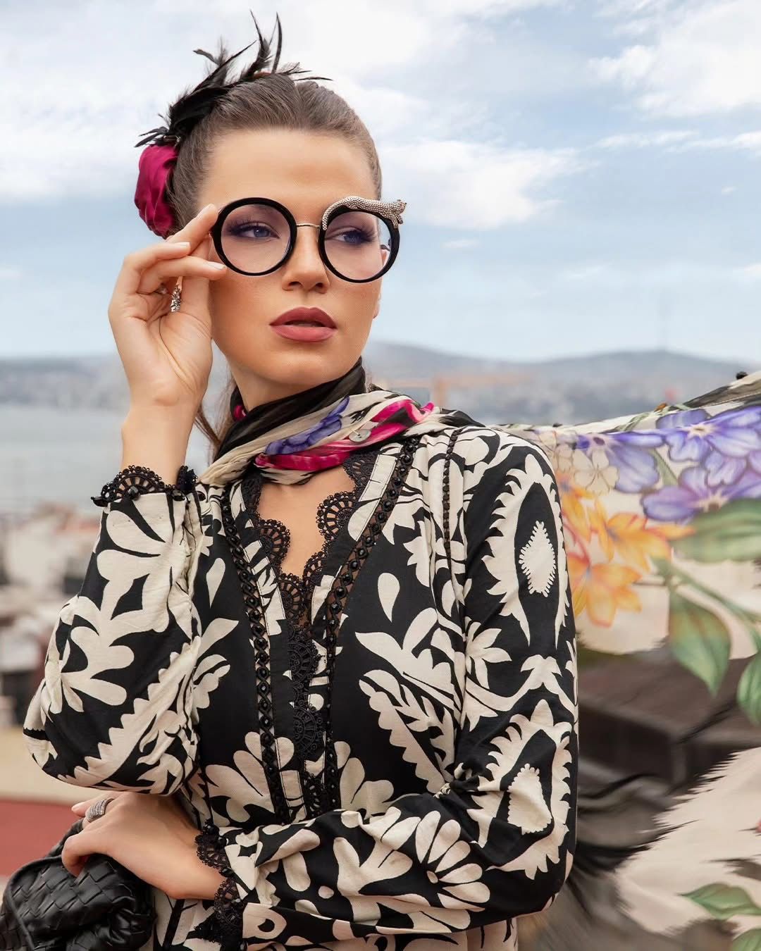 3-Piece MARIA.B M Prints Ready-to-Wear Dress