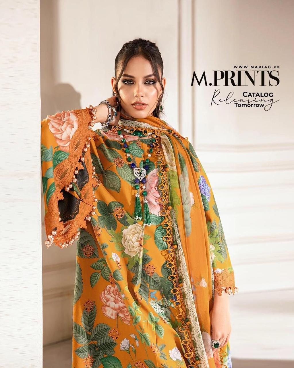 3-Piece MARIA.B M Prints Ready-to-Wear Dress