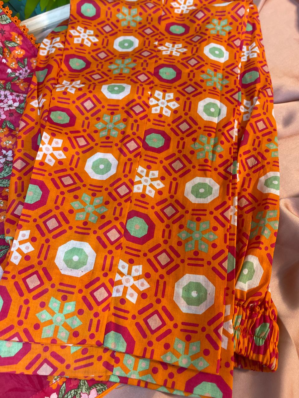 2-Piece Lawn Co-Ord Set Ready-to-Wear Dress